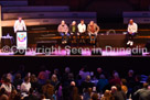 Louise Davie Charitable Trust Quiz Night with Shaun Wallace. Dunedin Town Hall, Sunday 7 July 2014. Photo: Chris Sullivan/Seen in Dunedin