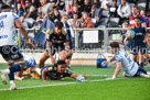 Super Rugby 2023, Highlanders v Blues. Forsyth Barr Stadium, Dunedin, Saturday 25 February 2023. Photo: Chris Sullivan/Seen in Dunedin