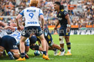 Super Rugby 2023, Highlanders v Blues. Forsyth Barr Stadium, Dunedin, Saturday 25 February 2023. Photo: Chris Sullivan/Seen in Dunedin