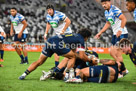 Super Rugby 2023, Highlanders v Blues. Forsyth Barr Stadium, Dunedin, Saturday 25 February 2023. Photo: Chris Sullivan/Seen in Dunedin