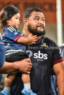 Super Rugby 2023, Highlanders v Blues. Forsyth Barr Stadium, Dunedin, Saturday 25 February 2023. Photo: Chris Sullivan/Seen in Dunedin